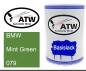 Preview: BMW, Mint Green, 079: 500ml Lackdose, von ATW Autoteile West.